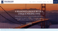Desktop Screenshot of domariwealth.com